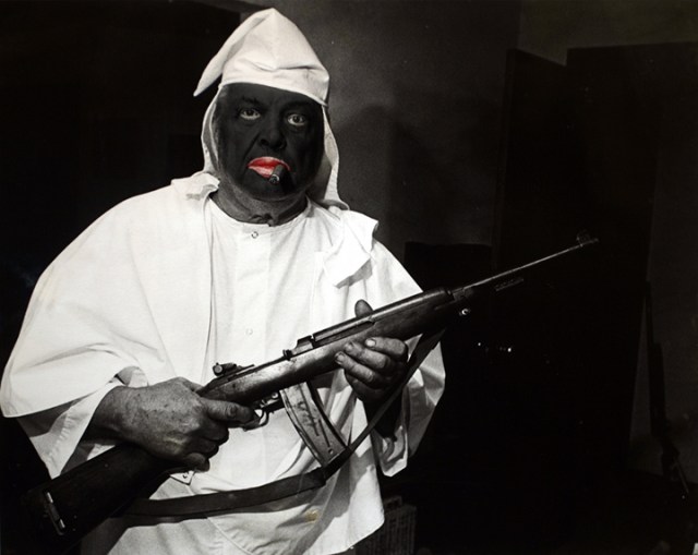 Klu Klux Klan in Blackface