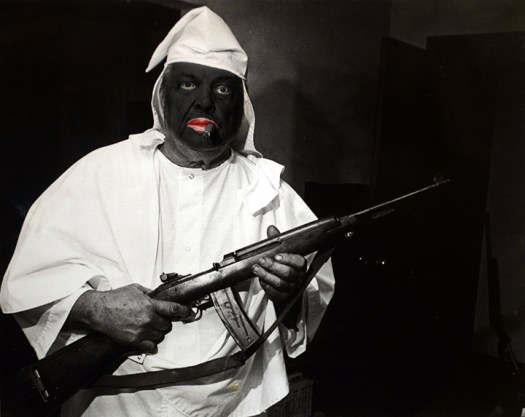 Klu Klux Klan in Blackface