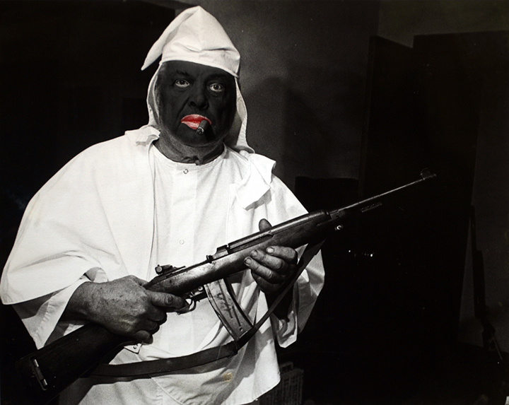 Klu Klux Klan in Blackface
